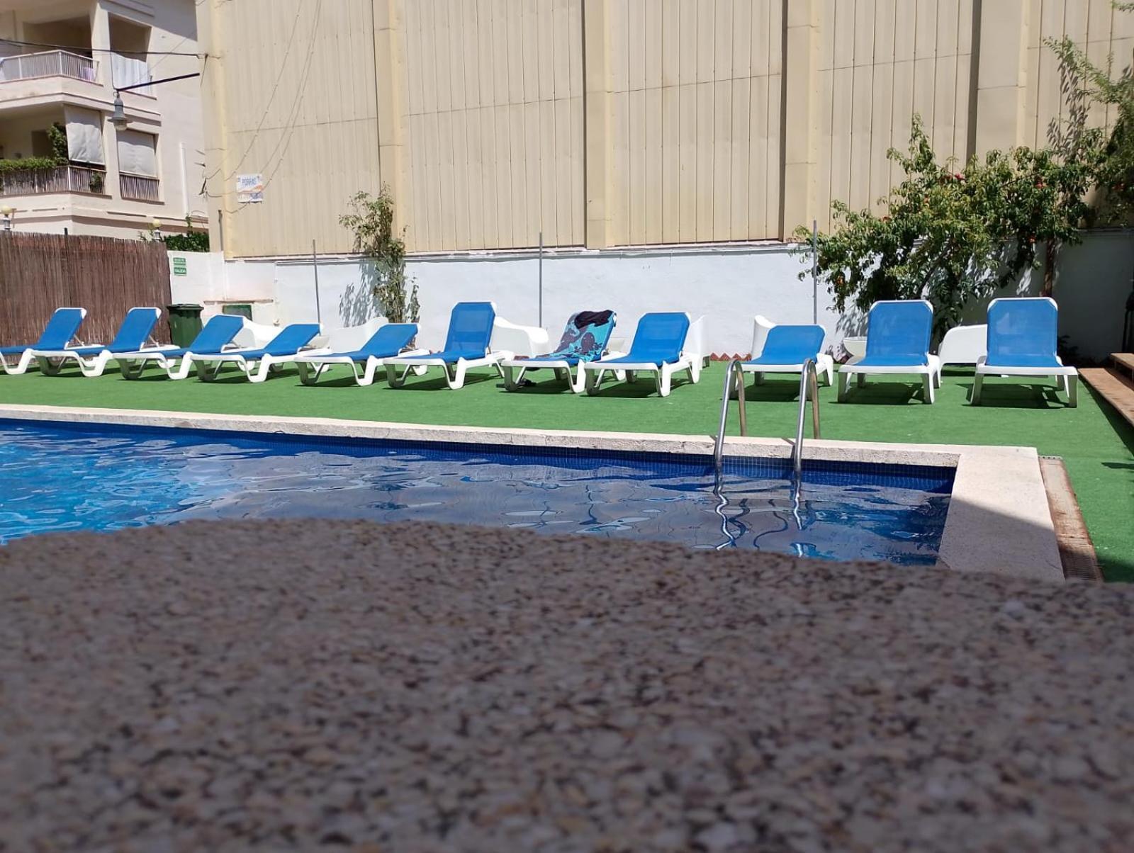 Hostal Caste Lloret de Mar Buitenkant foto
